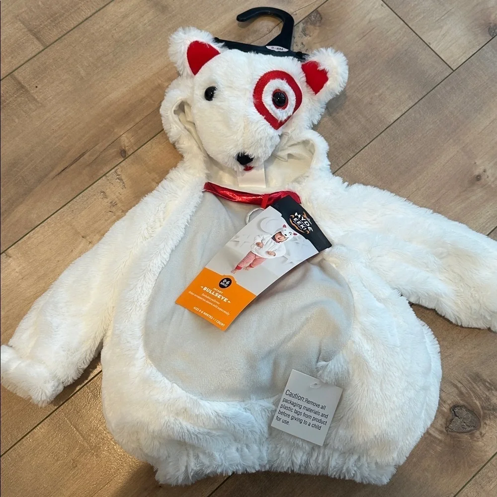 NWT Infant Target Bullseye Dog Hyde & EEK! Costume Pullover Unisex Baby Sz 0-6M